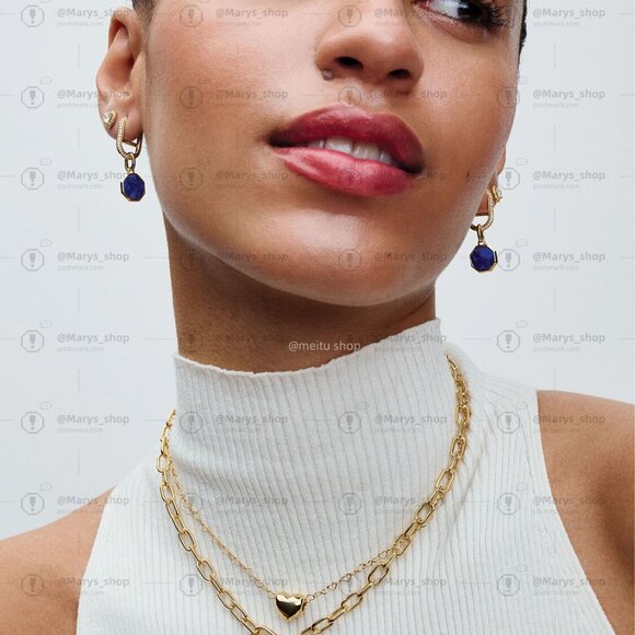 Pandora Blue Engravable Mini Medallion Charm - Picture 5 of 7